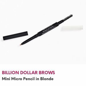 NEW … BILLION DOLLAR BROWS Mini Micro Pencil In Blonde